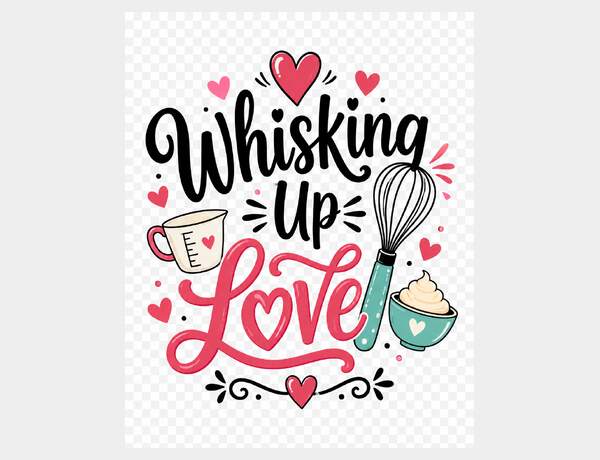 Whisking up love in the kitchen by Press Rex