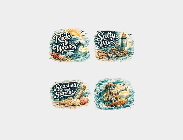 Coastal vibes and vintage charm by Press Rex