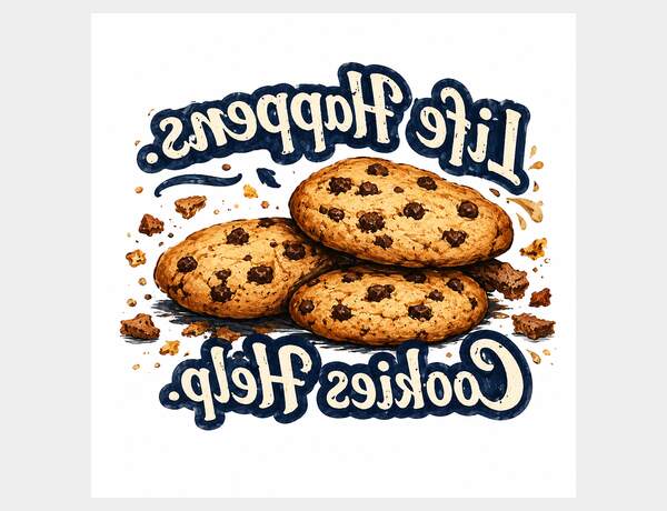 Life happens, cookies help by Press Rex