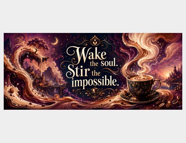 Wake the soul, stir the impossible by Press Rex