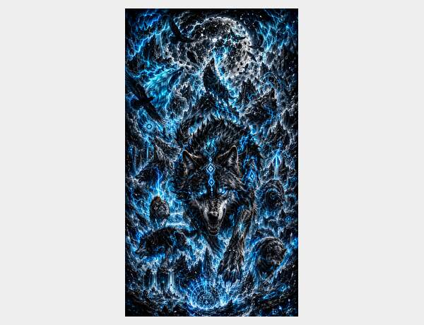 Storm of the enchanted wolves by Press Rex