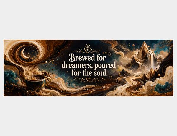 Cafe cosmos: brewed for dreamers by Press Rex