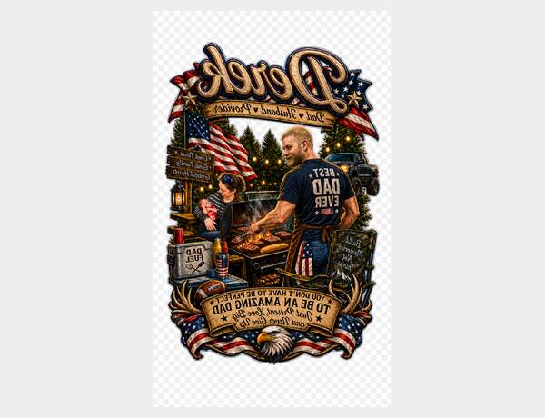 Rustic family grilling portrait by Press Rex